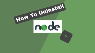 How To Uninstall Node.js on Ubuntu 18.04