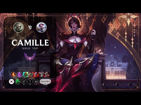 Camille Top vs Fiora - KR Master Patch 13.21