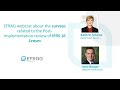 EFRAG Webcast about the surveys related to the PIR of IFRS 16 Leases