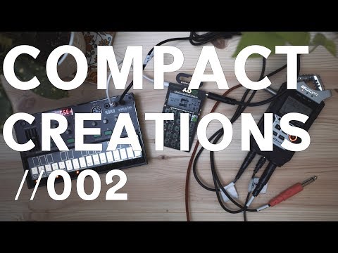 PO-12 Rhythm & Volca FM Setup & Jam// Compact Creations