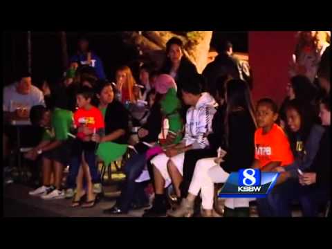 Marina community holds candlelight vigil held for four-year-old girl