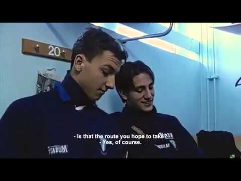 A young Zlatan talking about English football