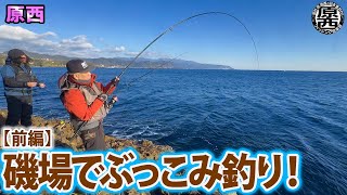 原西の磯場で【ぶっこみ釣り】(前編)
