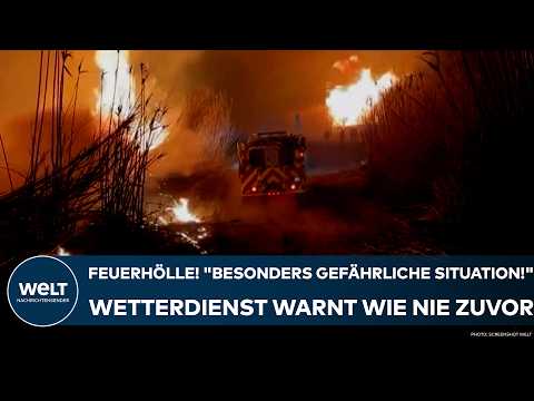 LOS ANGELES: Feuerhölle! "Besonders gefährliche Situation!" Nun warnt der Wetterdienst wie nie zuvor