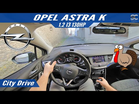 Opel Astra K 1.2L 130HP (2020) - City Test Drive POV