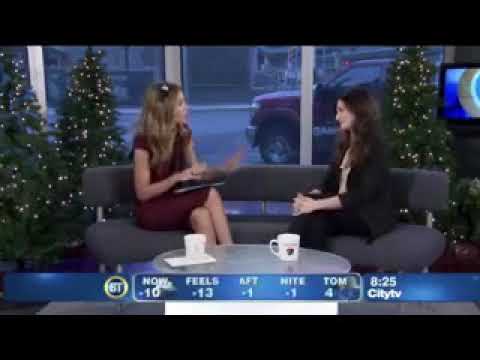 Caterina Scorsone on CTV’s Breakfast Television 12/29/11