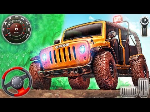 Offroad Heavy 4x4 Jeep Driving Simulator - SUV Hill Mountain Drive - Android GamePlay