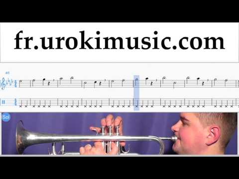 Comment Jouer de la Trompette Charlie Puth - Attention Tab Tablature Partie#1 Exerce um-i829