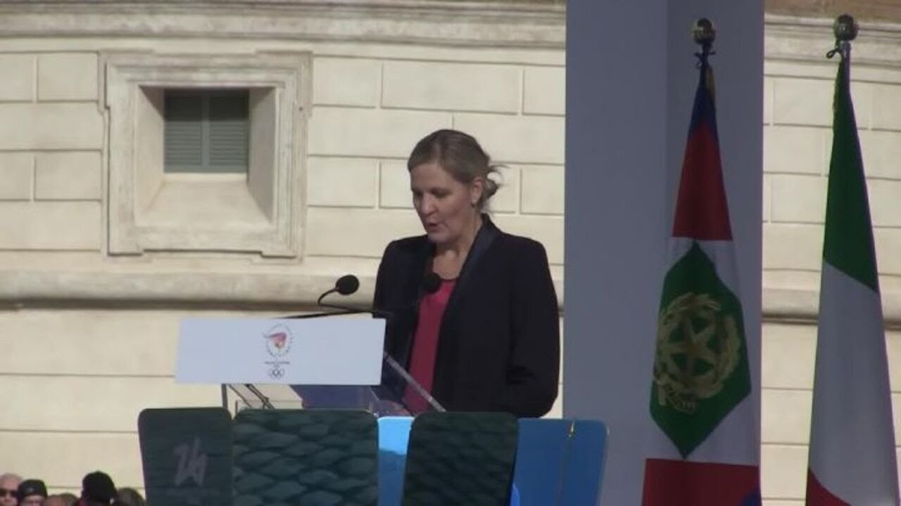 Milano Cortina 2026 Coventry (Cio): "Grande emozione vedere la fiamma accesa a Roma"