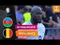 LUKAKU SCHIET ER VOLLE BAK OVERHEEN?? | Azerbeidzjan vs België | EK 2024 Kwalificatie | Samenvatting