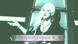 Jonathas singing U got bad on the voice