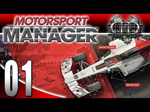 Motorsport Manager PC Gameplay :EP1: Choosing My Team! (HD Let's Play PC)