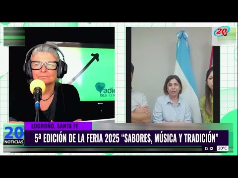 LOGROÑO SANTA FE   5 EDICIÓN DE LA FERIA 2025   SABORES, MUSICA Y TRADICIÓN