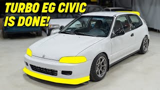 TurboCharging an EG Honda Civic - OEM+ Exterior Makeover | PT6