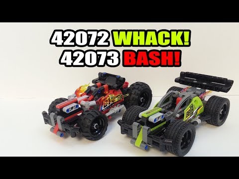 Lego Technic 42072 WHACK! & 42073 BASH!