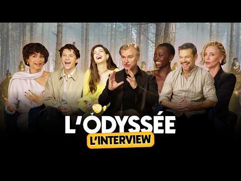 L'INTERVIEW - L'ODYSSÉE (Matt Damon, Tom Holland, Anne Hathaway, Zendaya, Christopher Nolan...)