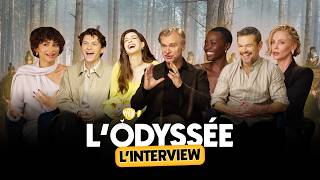L'INTERVIEW - L'ODYSSÉE (Matt Damon, Tom Holland, Anne Hathaway, Zendaya, Christopher Nolan...)