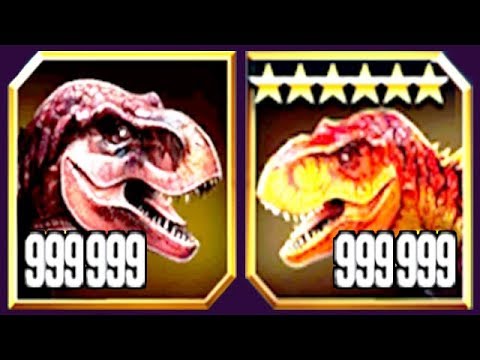 NEW TREX GEN 2 vs TREX (JURASSIC WORLD)