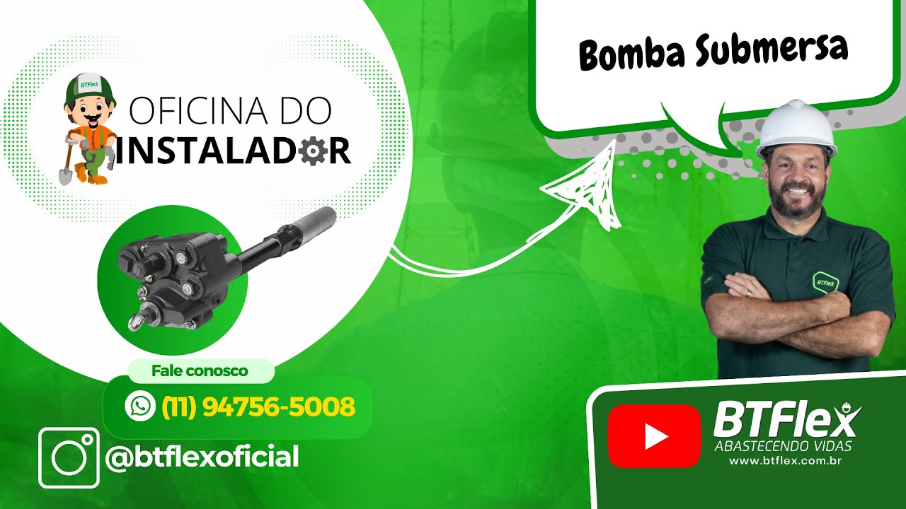 15ª OFICINA DO INSTALADOR -  BOMBA SUBMERSA