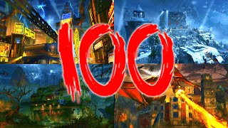 Round 100 On Every BO3 Zombies Map In 2022