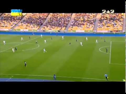 Динамо - Черноморец - 2:0. Гол: Денис Гармаш (40')