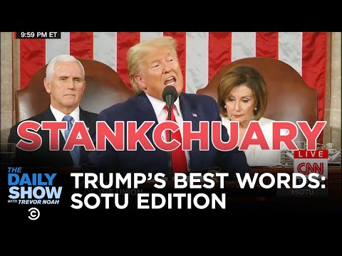 トランプの名言。ステートオブザユニオン編｜ザ・デイリーショー (Trump's Best Words: State of the Union Edition | The Daily Show)
