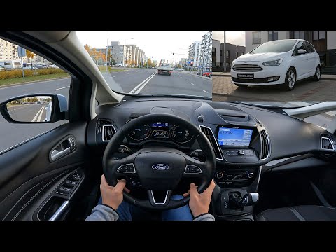 2017 Ford C-MAX II [2.0 TDCi 170 Hp] | Pov Test Drive #povtestdrive