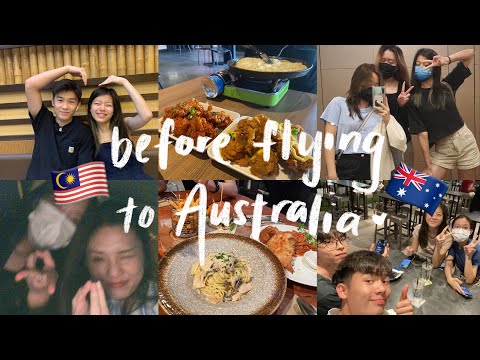 🇲🇾🇦🇺 Farewell meet ups before flying to Australia 🇦🇺 (23/6/2022 - 30/6/2022) | Tiffany 🌸
