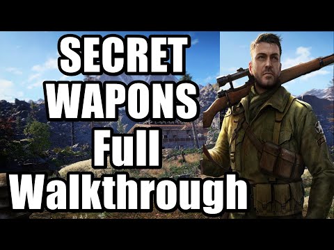 Sniper Elite 5 SECRET WAPONS Full Walkthrough (Mission 7)