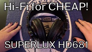 Video thumbnail for Audiophile Headphones for 20$? I Superlux HD681 Review by kay lowercase