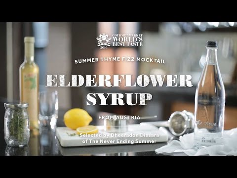 Elderflower & Thyme Fizz