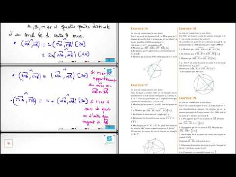 Angles Orientés 3°M Correction des exercices