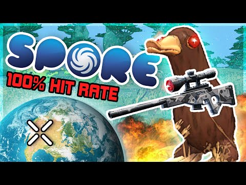Conquering The Planet as a Duck Hitman in Spore