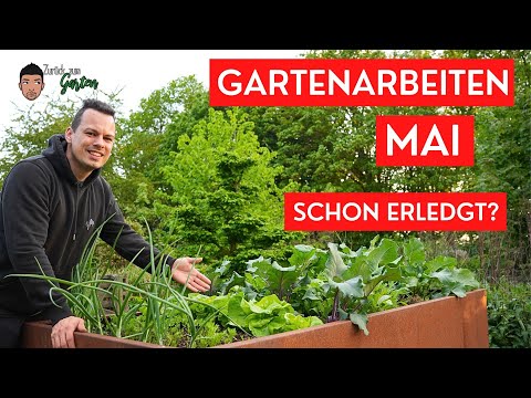 Gartenarbeiten Mai - Schnecken, Gemüse und Stauden - Bist du vorbereitet?