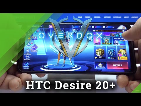 Performance Test of HTC Desire 20+ - Overdox Gameplay