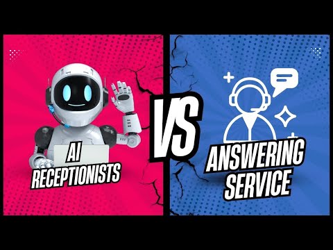 The video demonstrates the AI call handling and appointment booking features of Service Business Tools, comparing them to traditional answering services.