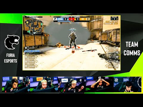 FURIA voice comms on LAST round of the MATCH vs ENCE | ESL Pro League Season 15 | CSGO