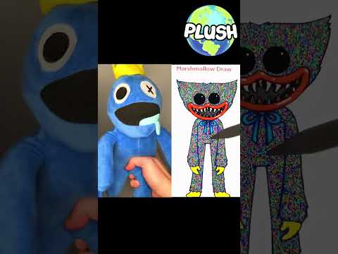 Rainbow Friends VS Huggy Wuggy | Guess the Color 🤔 #roblox #rainbowfriends #huggywuggy