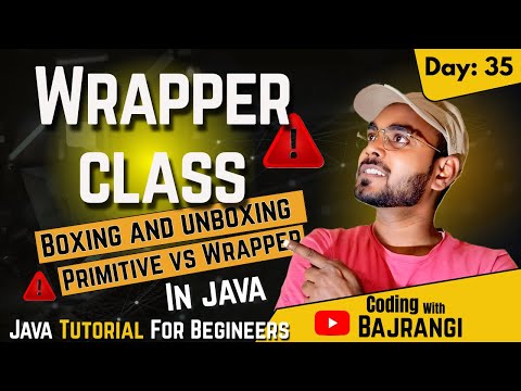 Lecture 34 Java Wrapper Classes Explained With Examples Primitive Vs Wrapper Classes In Java