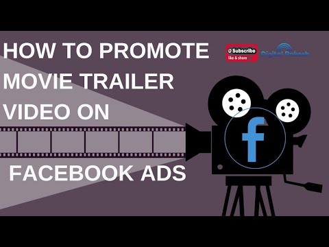 How to promote movie trailer and teaser video on facebook Ads