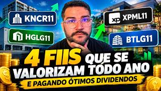 OS 4 MELHORES FIIS DE CRESCIMENTO PARA GUARDAR PRO RESTO DA VIDA