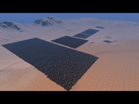 1.000 THANOS vs MEDIEVAL ARMY - Ultimate Epic Battle Simulator