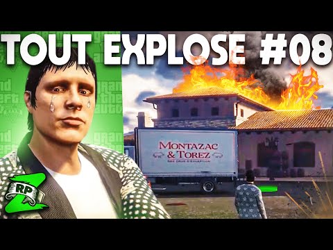 LE DOMAINE PREND FEU !!! - EP#08 GTA RPZ ft Lutti & Alexclick