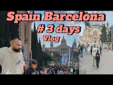 "Fun, Rides & Views! A Perfect Tibidabo Day / Spain Travel vlog- 3 / Portugal update 2025.