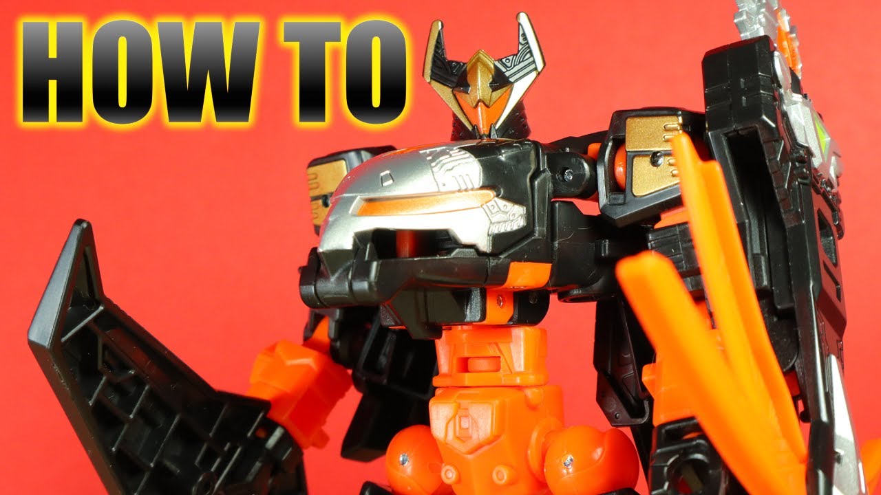 HOW TO : Transformers Generations Age of the Primes Cybertron Sideways