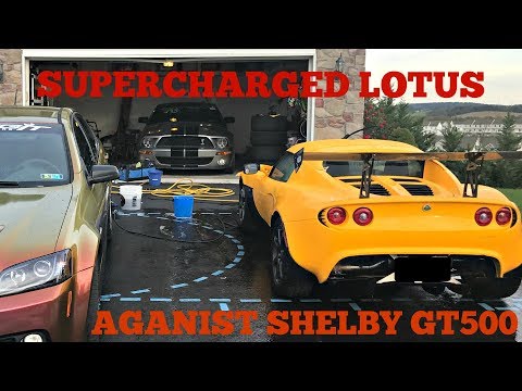 Supercharged LOTUS VS SHELBY GT500