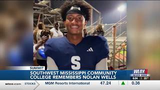 Southwest Mississippi Community College football team remembers wide receiver Nolan Wells