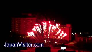 preview picture of video 'Firework Display at Gero Onsen | 下呂温泉の花火'