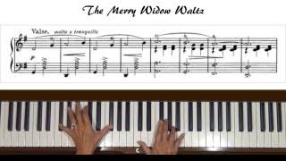 Download lagu Franz Lehár The Merry Widow Waltz Piano Cover with Tutorial mp3