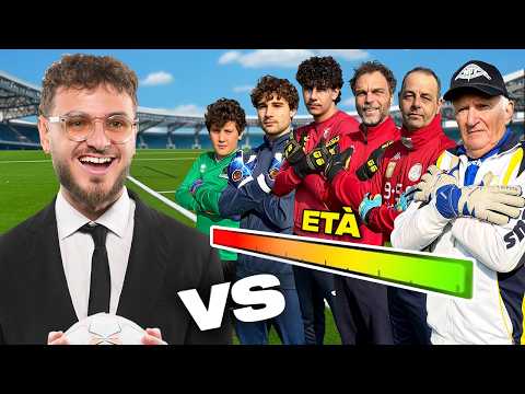 🧤📈 Dopo OGNI MIO GOAL il PORTIERE diventa PIU' VECCHIO ! (Da 11 a 79 anni)